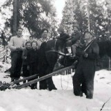 På vei til tømmerskogen