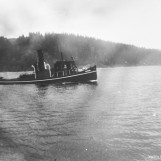 Slepebåten «Opsund» med wirepram