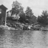 Landhandelen på Tangen omkring 1930