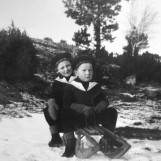 Snø nok til en aketur