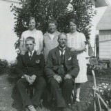 Familien på Øvre Sælid i 1929