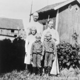 Familiebilde på Gabestad