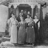 Familiebilde på Grythe omkring 1915