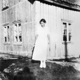 Martha Hasle som konfirmant