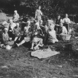 Tid for onnekaffe i sandgropa