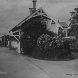 Ise stasjon som postkort