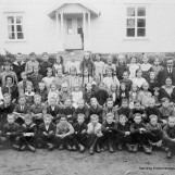 Elevene på Kokkimskolen i 1925