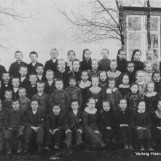 Elevene på Kokkimskolen på 1890-tallet