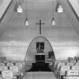 Interiørbilde fra gravkapellet