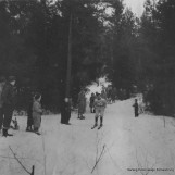 På skirenn i Skjeberg