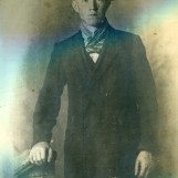Julius Lindemark som ungdom